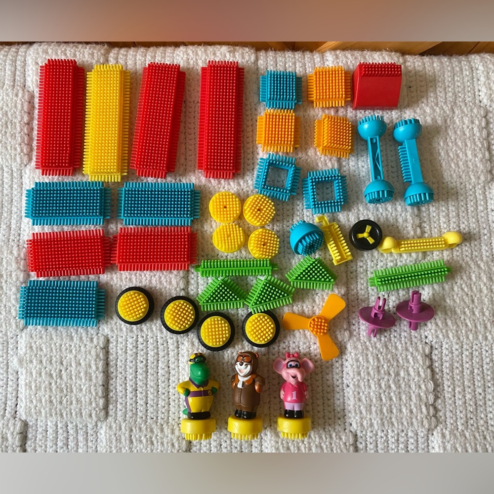 Baby Genius Krinkles Bristle Blocks